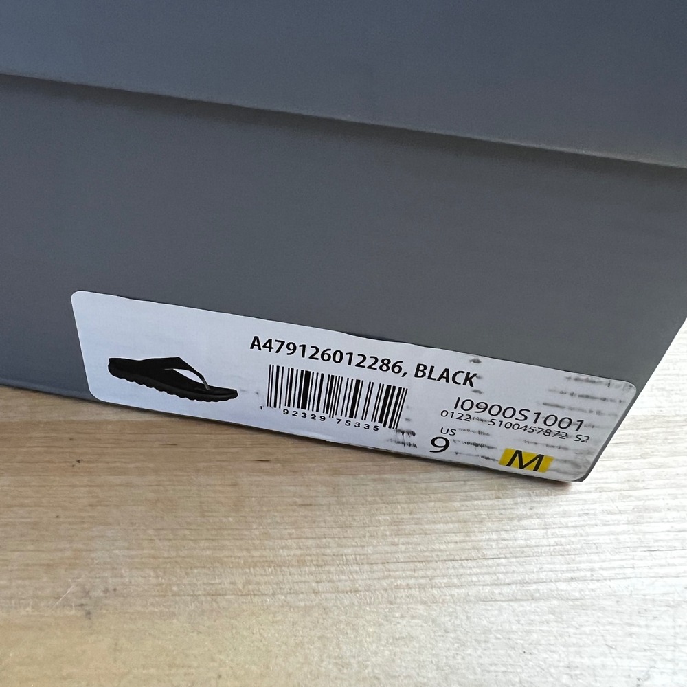 Vionic Sandals Renew Black Wedge Flip Flop Women'… - image 11